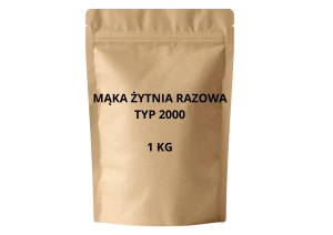 Mąka razowa żytnia typ 2000 1 kg