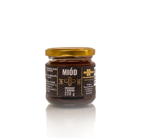Miód kremowany z kakao 220g