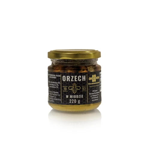 Orzechy laskowe w miodzie 220g